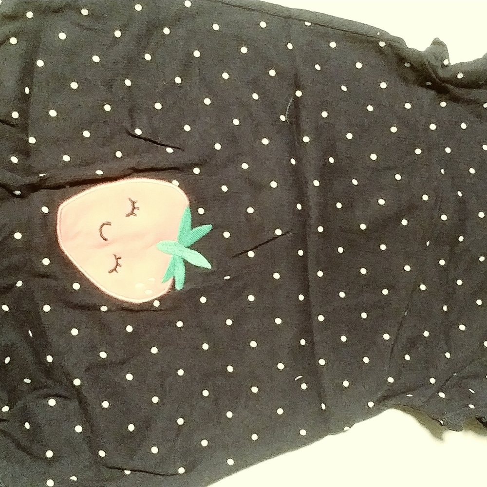 Carters Baby Girl Strawberry Themed Romper
